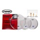 Evans ETP-G2CLR-S Набор пластиков 12«, 13», 16" Genera G2 Clear, двойные, прозрачные