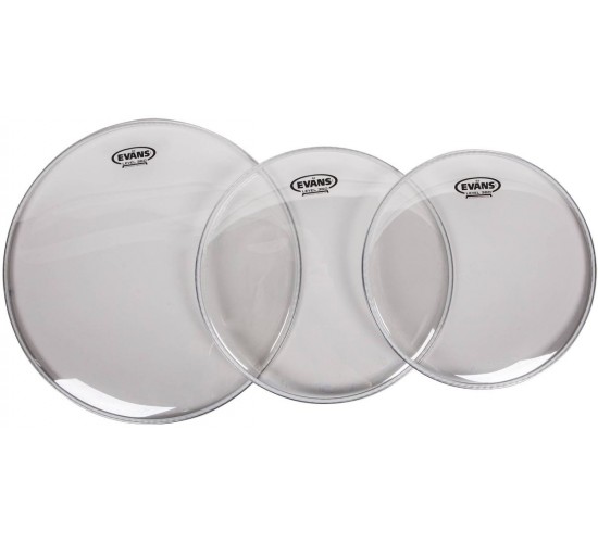 Evans ETP-G2CLR-S Набор пластиков 12«, 13», 16" Genera G2 Clear, двойные, прозрачные