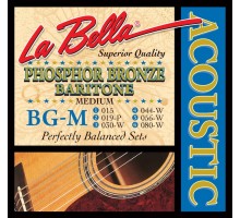 La Bella BG-M Комплект струн для гитары Баритон 15-80