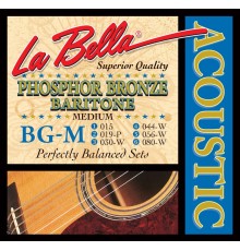 La Bella BG-M Комплект струн для гитары Баритон 15-80