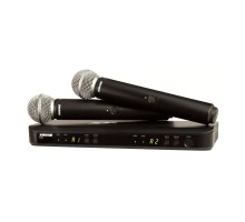 Shure BLX288E/SM58 M17 двухканальная радиосистема с двумя ручными передатчиками SM58