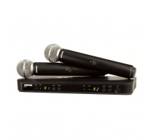 Shure BLX288E/SM58 M17 двухканальная радиосистема с двумя ручными передатчиками SM58