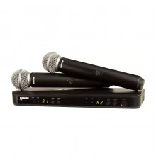 Shure BLX288E/SM58 M17 двухканальная радиосистема с двумя ручными передатчиками SM58