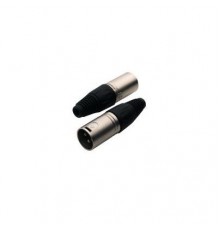 Rockcable RCL10000 P кабельный балансный разъем XLR male, 3 контакта, металл/ крышка пластик