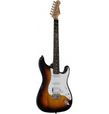 Aria Pro II STG-004 3TS Электрогитара, цвет 3 Tone Sunburst