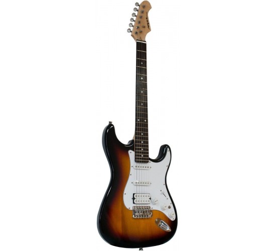 Aria Pro II STG-004 3TS Электрогитара, цвет 3 Tone Sunburst