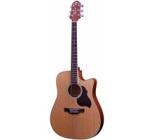 Crafter DE-7/NC электроакустическая гитара дредноут