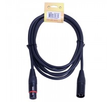 Superlux CFM2.5FM балансный сигнальный кабель, 2,5 м, XLR3F - XLR3M, сечение проводников 0,13 мм