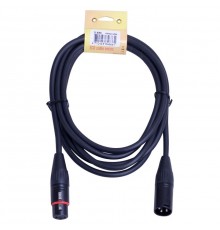 Superlux CFM2.5FM балансный сигнальный кабель, 2,5 м, XLR3F - XLR3M, сечение проводников 0,13 мм