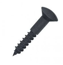 GEWA 570745 Screw 3,0*25mm Black raised Countersunk Винт