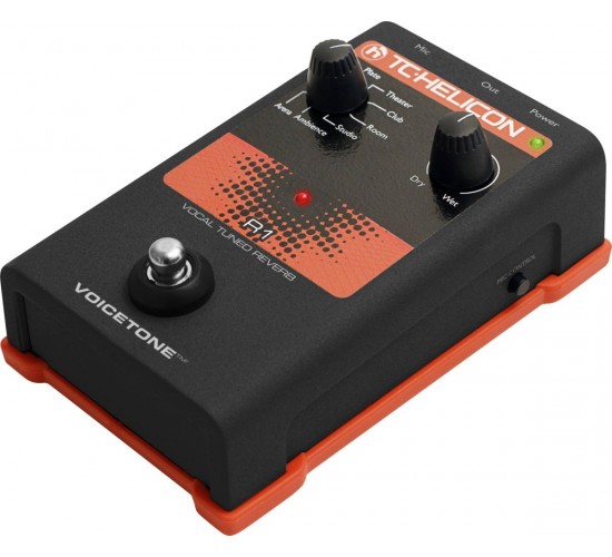 TC Helicon VoiceTone R1 вокальная педаль эффекта реверберации
