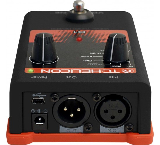 TC Helicon VoiceTone R1 вокальная педаль эффекта реверберации