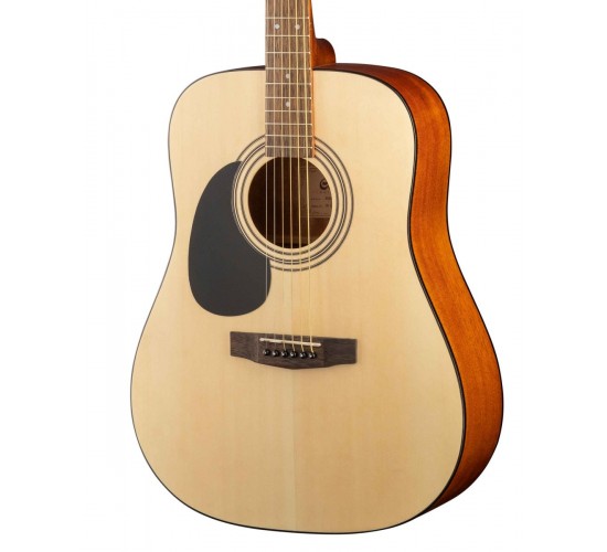 Cort AD810 LH OP акустическая гитара, левосторонняя, корпус  дредноут, верх ель, корпус махогани, гриф из красного дерева с накладкой из палисандра