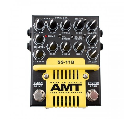 AMT SS-11B (Modern) Ламповый гитарный предусилитель с блоком питания, AMT Electronics