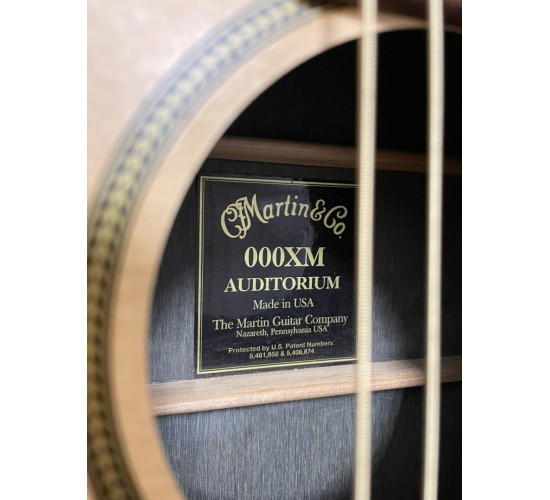 Martin 000-XM акустическая гитара, 1999 США USED