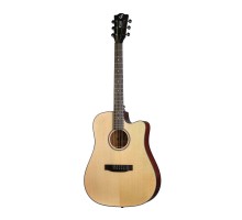 Foix ZD-83CM-NA акустическая гитара, с вырезом, цвет натуральный