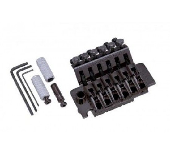 Gotoh 1996T black (классический черный), тремоло Floyd Rose, без топлока, сустейн блок 36 мм