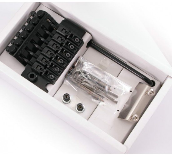 Gotoh 1996T black (классический черный), тремоло Floyd Rose, без топлока, сустейн блок 36 мм