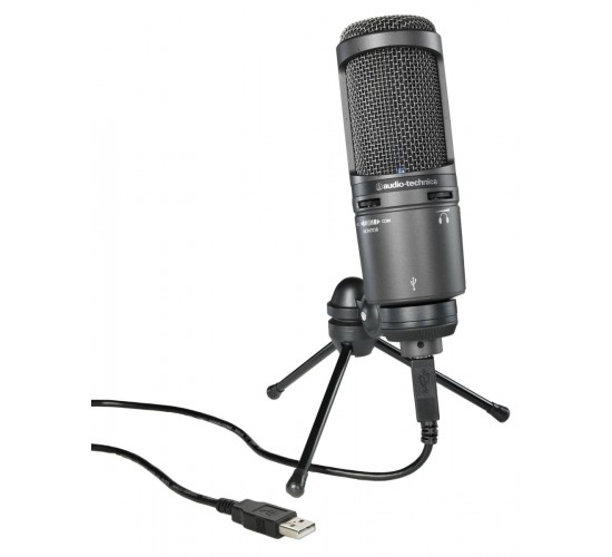 Audio-Technica AT2020USB+ студийный конденсаторный микрофон