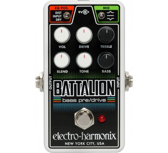 Electro-Harmonix Nano Battalion басовый эффект, выставочный образец