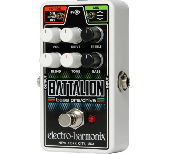 Electro-Harmonix Nano Battalion басовый эффект, выставочный образец