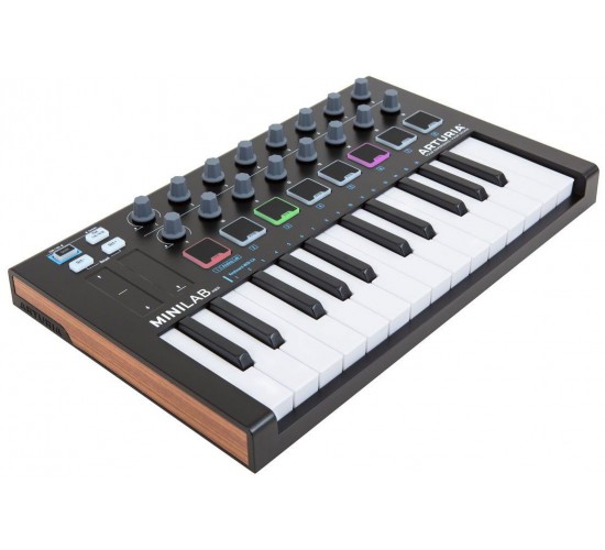 Arturia MiniLab mkII Black Edition 25-клавишнная MIDI-клавиатура