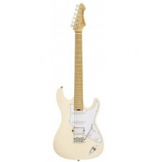 Aria Pro II 714-MK2 MBWH электрогитара, цвет Marble White