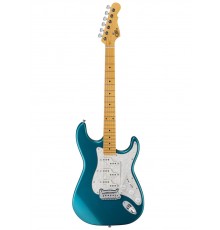G&L Tribute Comanche Emerald Blue MP Poplar электрогитара