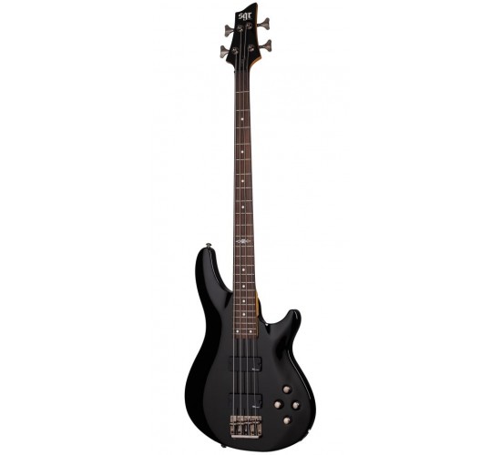 Schecter SGR-4 C-4 Bass BLK бас гитара, цвет черный глянец, выставочный образец