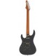 Aria MAC-DLX STBK электрогитара, цвет Stained Black