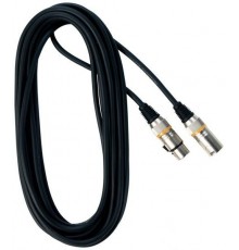 Rockcable RCL30356 D7 Микрофонный кабель XLR(М) XLR(F) 6 м металлический корпус