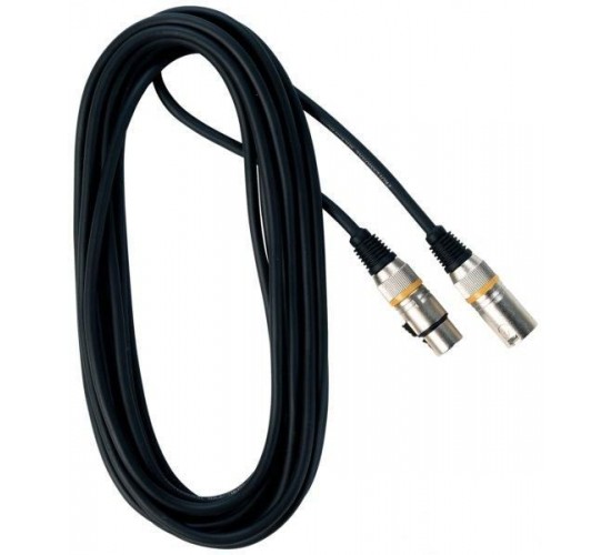 Rockcable RCL30356 D7 Микрофонный кабель XLR(М) XLR(F) 6 м металлический корпус
