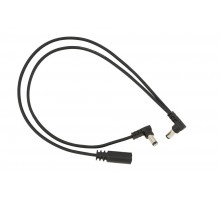 Rockboard FLAT DAISY CHAIN DC2 A Разветвитель 9В питания пассивный (кабель) 1 на 2, угловой