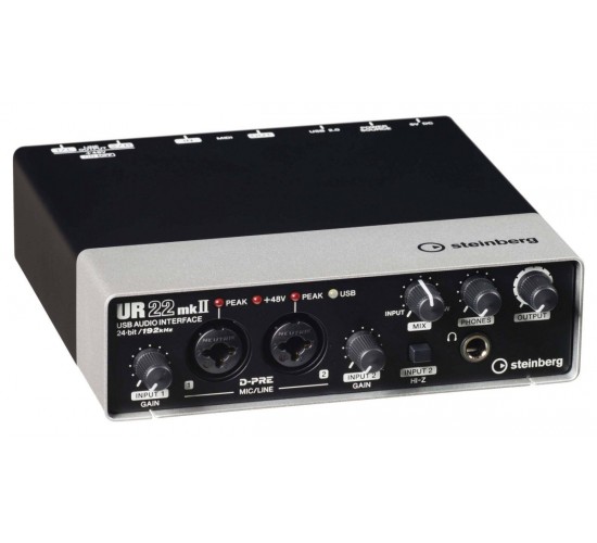 Steinberg UR22 MK II звуковой USB-интерфейс