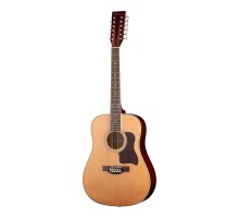 Caraya F64012-N Акустическая 12-струнная гитара, цвет натуральный