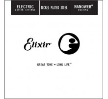 Elixir 15232 Nanoweb Отдельная струна для электрогитары, никелированная, .032