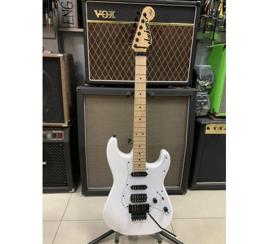 Jackson X Adrian Smith San Dimas SDXM Snow White электрогитара, выставочный экземпляр