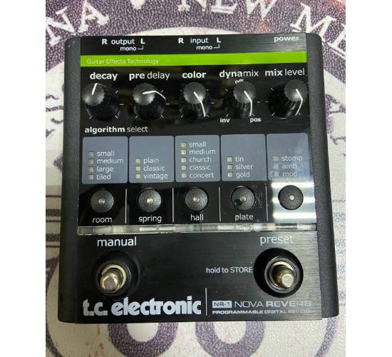 TC Electronic NR-1 Nova Reverb гитарный эффект USED