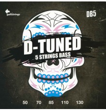 Galli DB5 комплект струн для 5ти струнной бас-гитары, DROP BASS