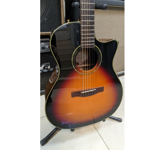 Fender GA45SCE 3TS электроакустическая гитара с кейсом USED
