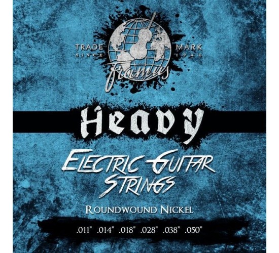 Framus 45230 струны для электрогитары Blue Label 11-50 (Heavy), никель