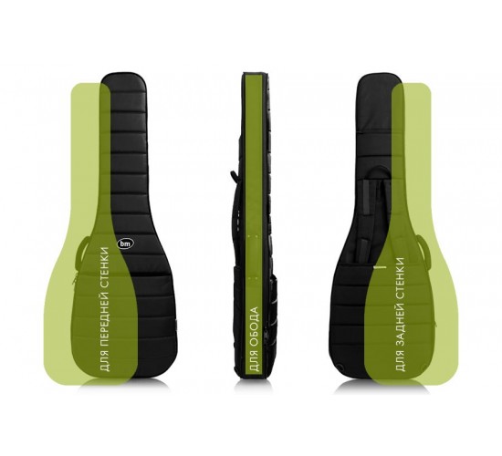 Bag&Music BM1125 Plastic Armour Bass Усиливающие пластиковые вставки для чехла