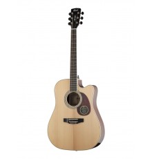 Cort MR710F NAT Электроакустическая гитара, с вырезом, цвет натуральный глянцевый
