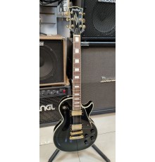 Grass Roots Les Paul Custom электрогитара, цвет черный, Корея USED