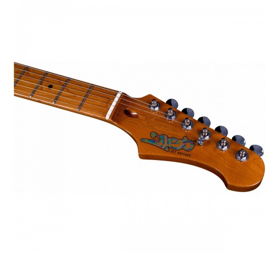 JET JT-300 BTS электрогитара, Telecaster, корпус липа, 22 лада, SS, цвет BTS