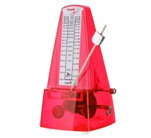Cherub WSM-330TRD Метроном механический прозрачный красный
