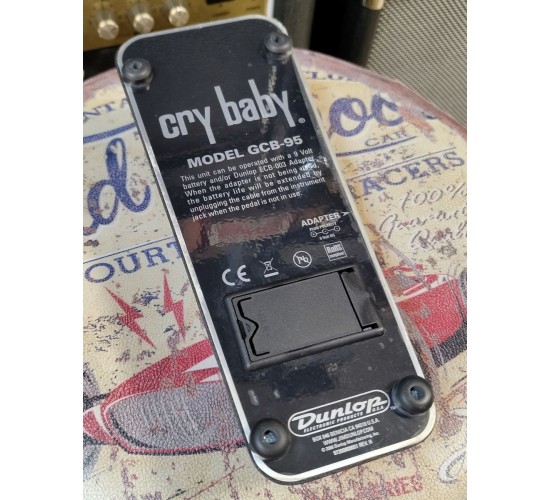 Dunlop cry baby GCB95 гитарная педаль вау-вау (квакушка) USED