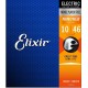 Elixir 12052 NANOWEB Комплект струн для электрогитары, Light, 10-46