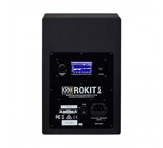KRK RP5G4 пара активных 2-х полосных (Bi-Amp) 5-ти дюймовых студийных звуковых мониторов