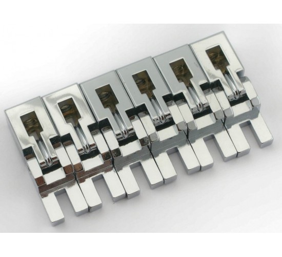 Floyd Rose Special Подобранный набор седел (без сухарей и зажимных винтов), хром